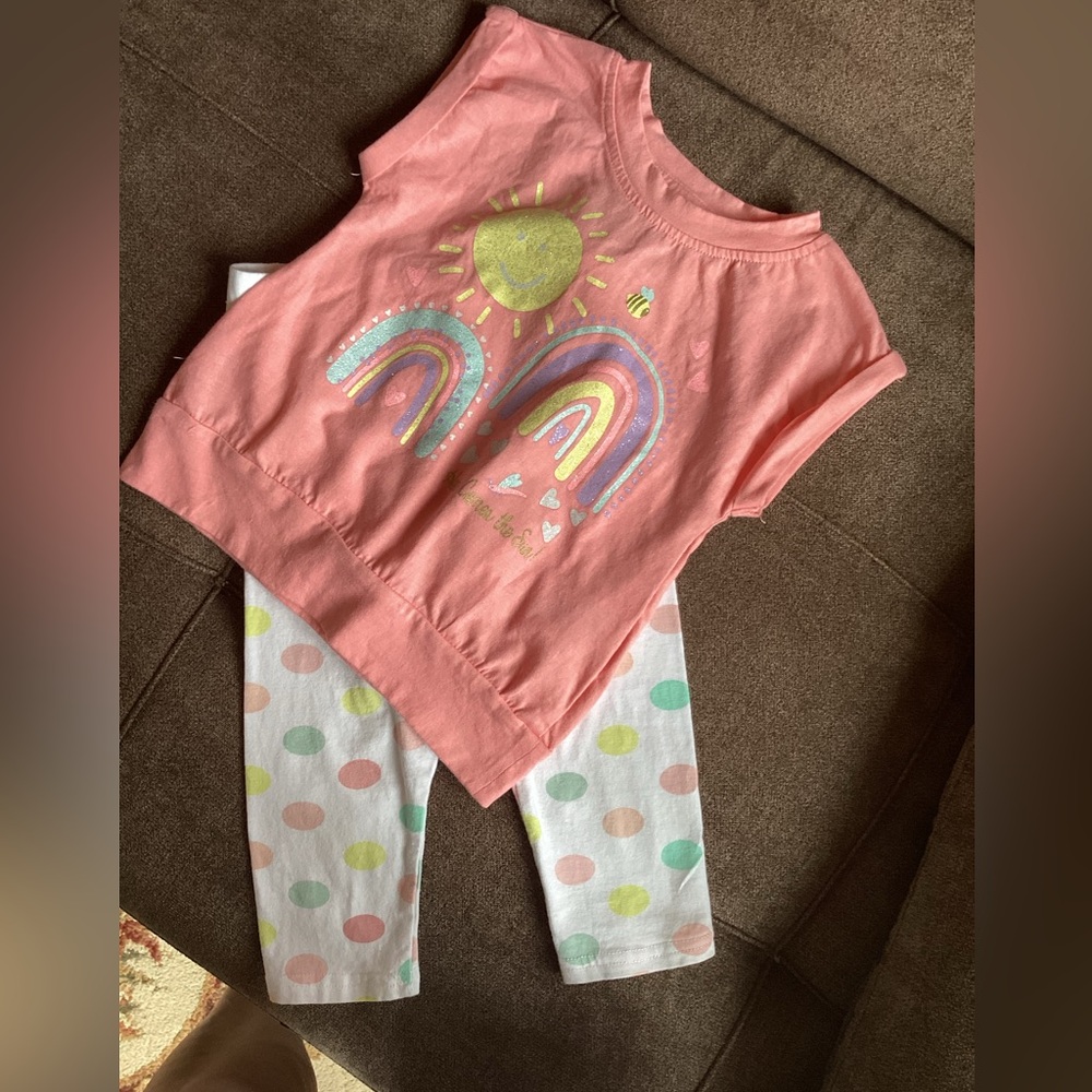 Freestyle Revolution Rainbow Pants Set Size 3T